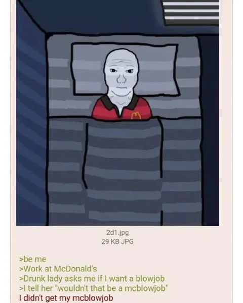 McDonald's McBlowjob Greentext
