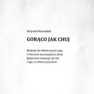 Gorąco jak chuj