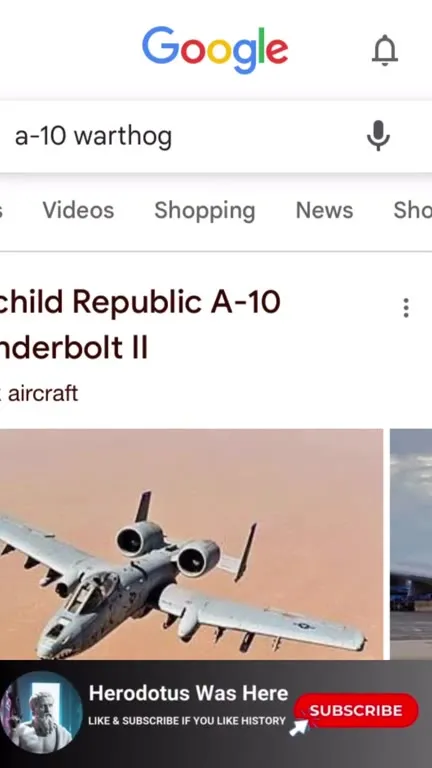 A-10 Warthog Goes BRRRRT