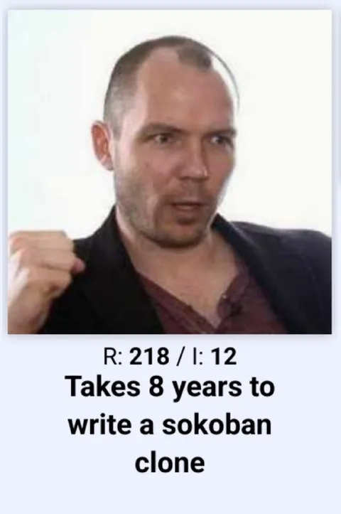 Eight-Year Sokoban Clone