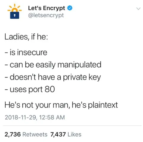 He's Plaintext