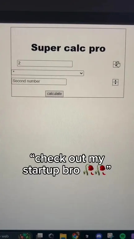 Startup Calculator Summons ChatGPT