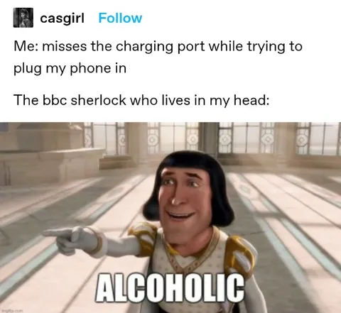 BBC Sherlock Inner Monologue