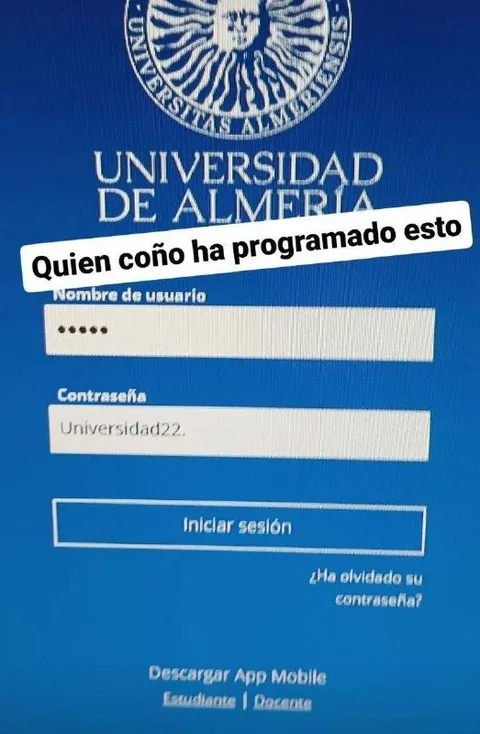 Quién coño ha programado esto