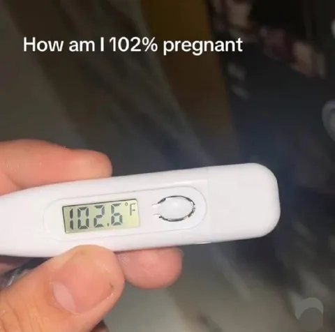 102% Pregnant Temperature