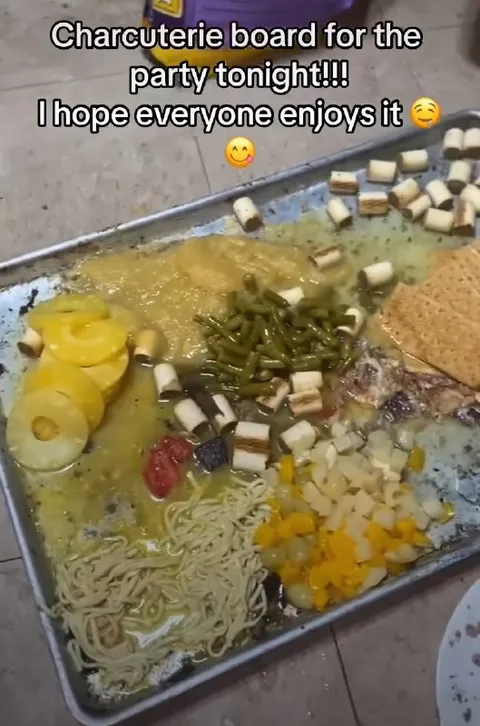 Disastrous Charcuterie Board