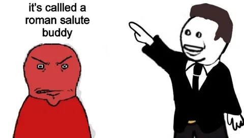 Roman Salute Buddy