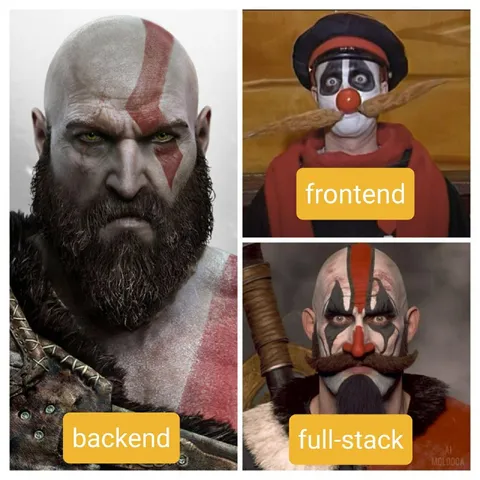 Backend, Frontend, Full-Stack Kratos