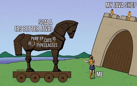My Java Shop Scala Trojan Horse
