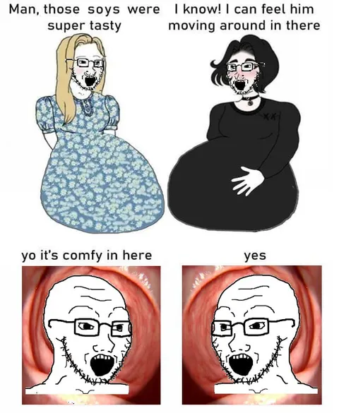 Soy Fetus Feels Comfy