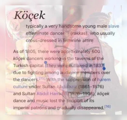 Köçek Encyclopedic Definition