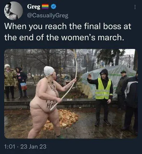 Final Boss of the Women’s March