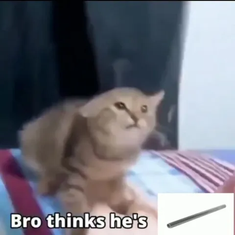 Bro Thinks He's a Glass Straw