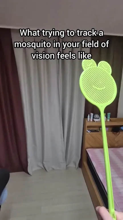 Tracking a Mosquito in Your Vision