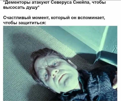 Счастливый момент Снейпа