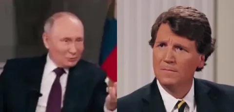 Путин объясняет, Такер не верит