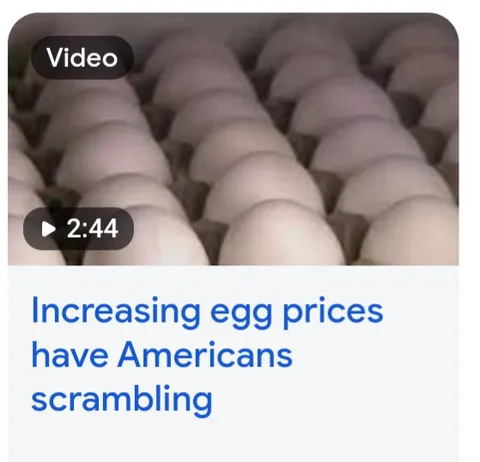 Egg Prices Make Americans Scramble