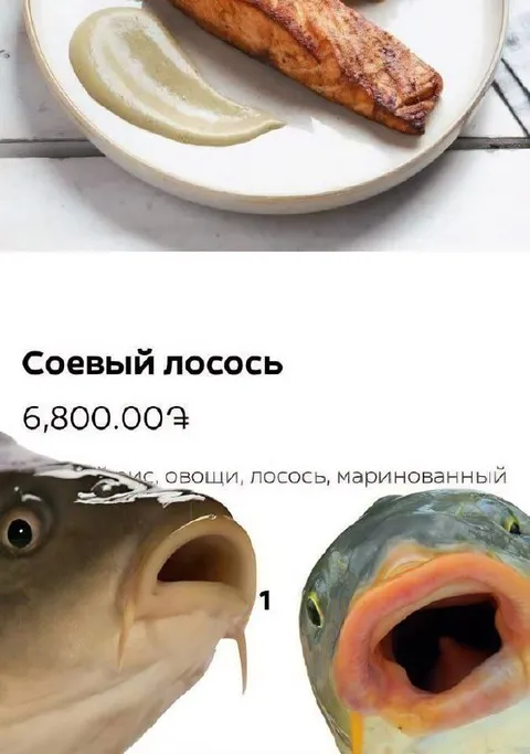Соевый лосось за 6800 тенге