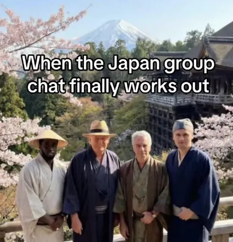 When the Japan Group Chat Works