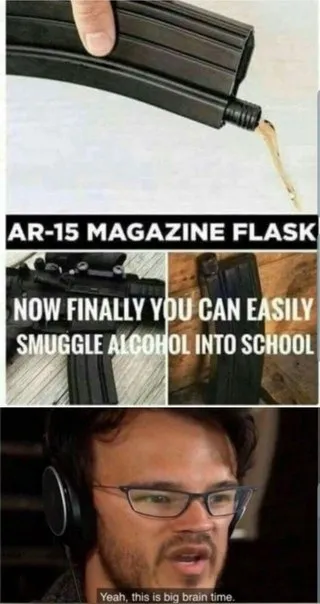 AR-15 Magazine Flask