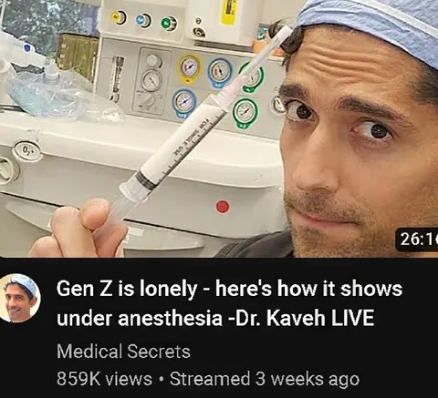 Gen Z Loneliness Under Anesthesia