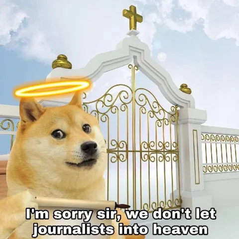 Doge Denied Entry to Heaven