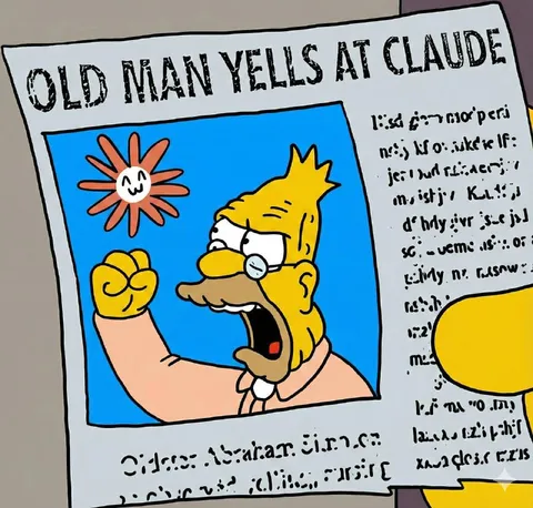 Old Man Yells at Claude