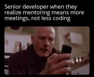 Senior Developer Regrets Mentoring