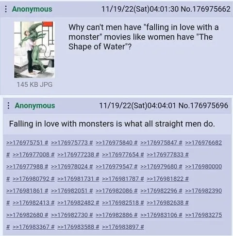 Straight Men Love Monsters