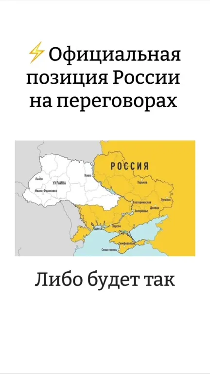 Официальная позиция на переговорах