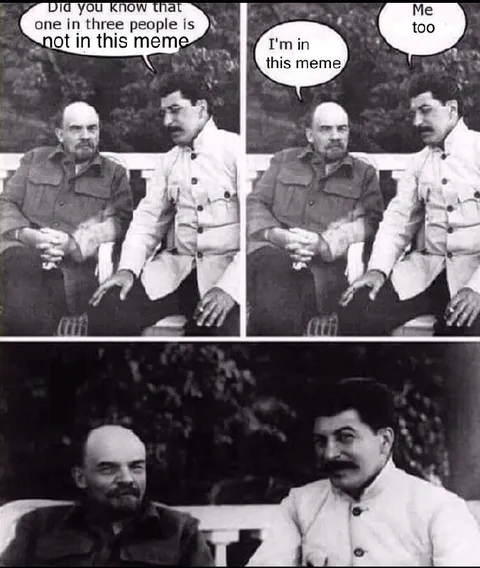 One in Three Not in Meme
