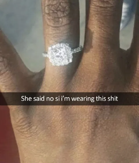 She Said No Ring