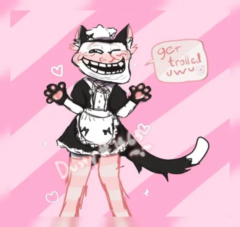 Get Trolled UwU Cat