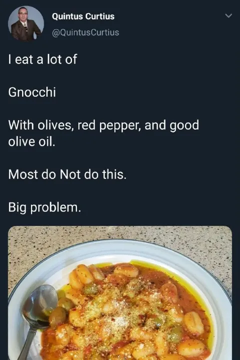 Gnocchi With Olives