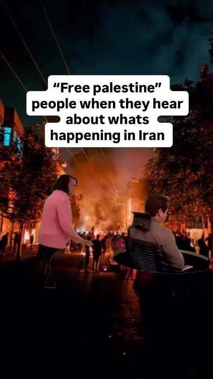 Free Palestine People Hear About Iran