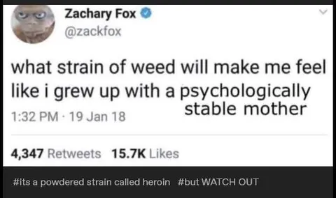 Psychologically Stable Mother Weed