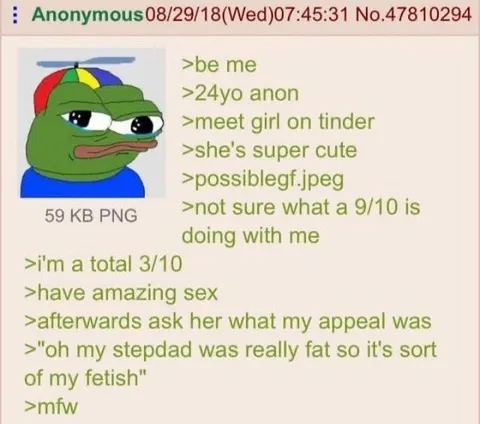 Pepe Tinder Date Fetish