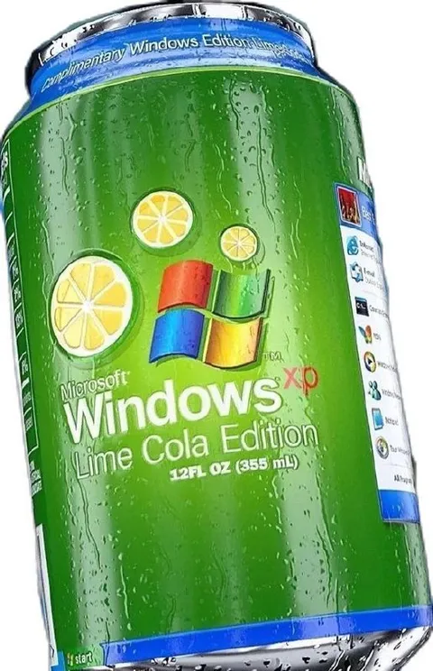 Windows XP Lime Cola