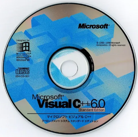 Microsoft Visual C++ 6.0 CD