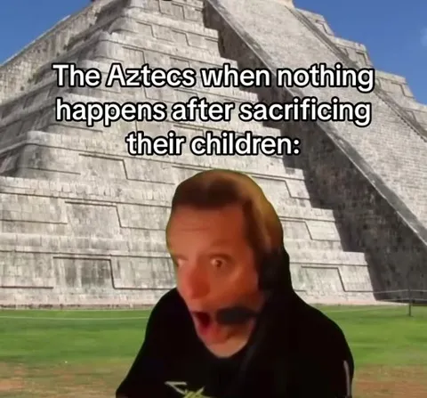 Aztecs Sacrifice Reaction