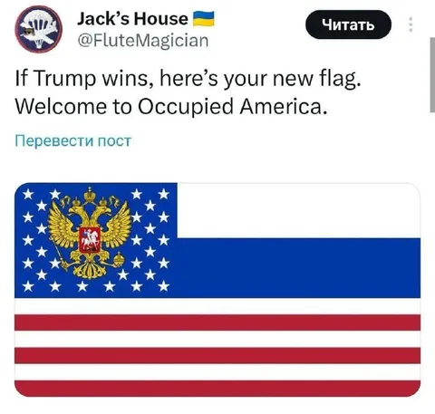Occupied America Flag