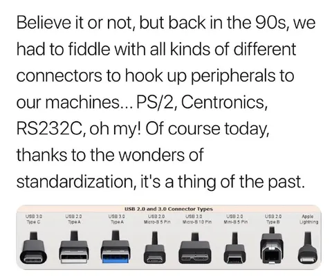 The Wonders of Standardization