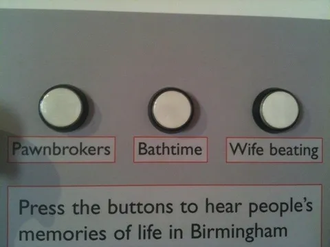 Birmingham Button Memories
