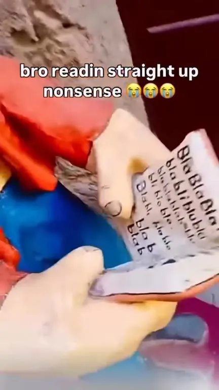 Bro Reading Straight Up Nonsense