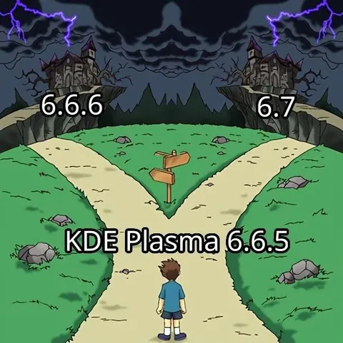 KDE Plasma Version Fork