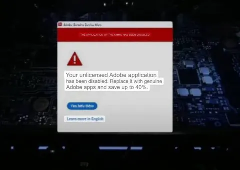 Samsung Uses Cracked Adobe