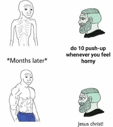 Ten Push-Ups Later