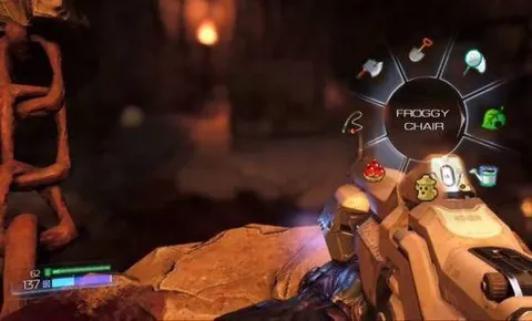 Froggy Chair in Doom