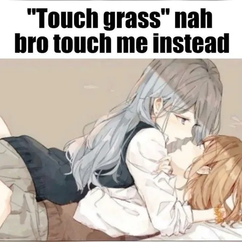 Touch Grass Nah Bro Touch Me