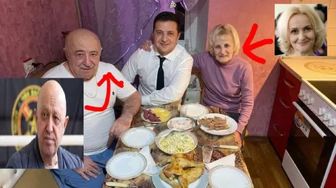 Зеленский за семейным ужином